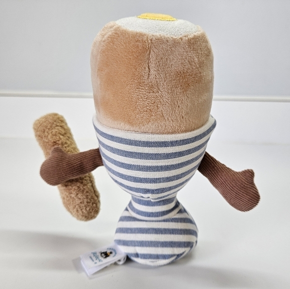 NEW Jellycat Amuseables Eggetha Egg & Lance Soldier Plush Authentic - Picture 2 of 4